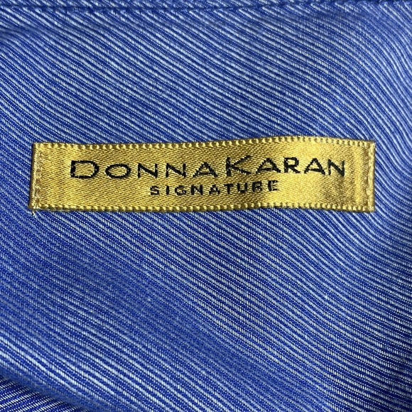 DONNA KARAN NWOT Mens Button Up - Picture 8 of 9